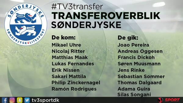 OVERBLIK: Her er alle Superligaens transfers
