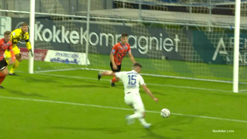 Kolding og Roskilde i nullert trods giga-chance