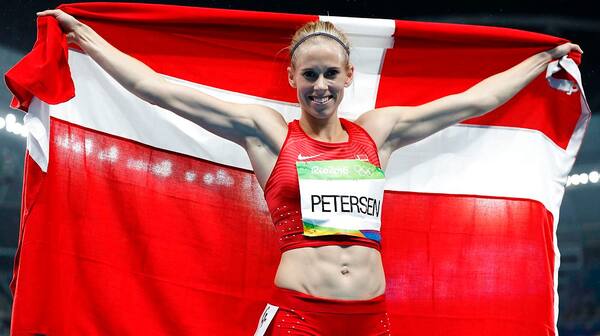 OL-sølvmedalje til Sara Slott i 400 meter hækkeløb
