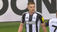 Harvey Barnes sender Newcastle i front på St. James' Park