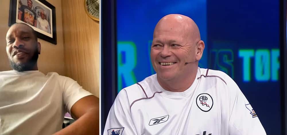 Jay-Jay Okocha i godt humør: 'Stig var altid i gym'