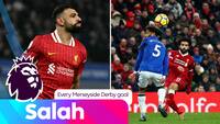 Derby-konge: Alle Salahs PL-mål mod Everton
