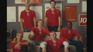 DBU præsenterer ny landsholdstrøje