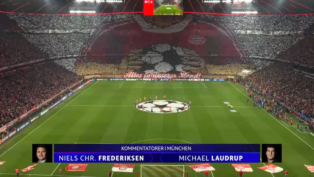 Wow: Bayern-fansene imponerer med fed tifo
