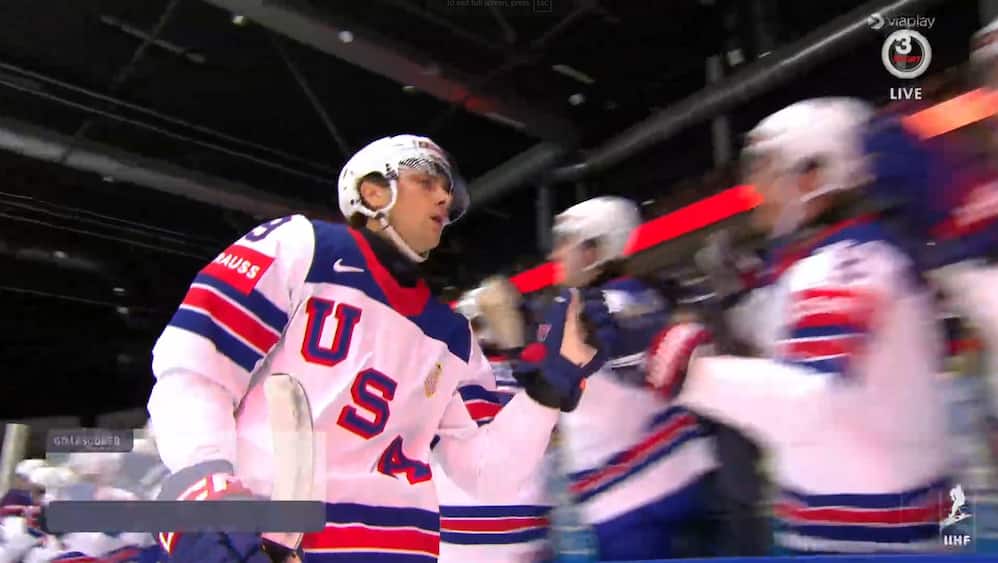 USA maser Norge i bund - se Gauthiers 1-0-scoring