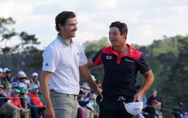 Før Ryder Cup: Hovland roser Rasmus Højgaard