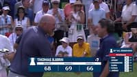Thomas Bjørn et slag fra føring før finalerunde i Major