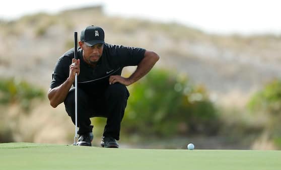 Tiger Woods leverer ujævnt spil i sit comeback