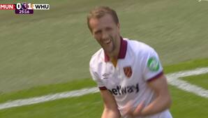 Soucek sender West Ham i front på Old Trafford