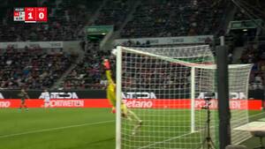 Fransk vanvidsdrøn sender Augsburg i front