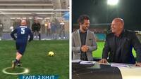 Stig Tøftings elendige straffespark fører til årets største grineflip i TV3 SPORTs studie