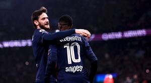 Dembele banker PSG i front