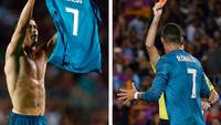 Ronaldo scorer drømmemål og får kontroversielt rødt kort i dramatisk Él Clasico