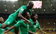 Vanvittigt: Afrikanske fodboldhelte modtaget af en million fans