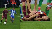 Direkte RØDT: Alba leger med Malaga-spiller – Så bliver han savet over!