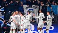 Madrid-trio dukkede heroisk kæmpende Atalanta