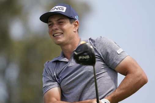 Sand i øjet tvinger norsk golfspiller til exit i US Open