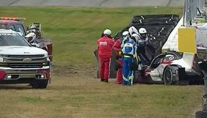 Drama: Dansker i kæmpe-crash på Daytona