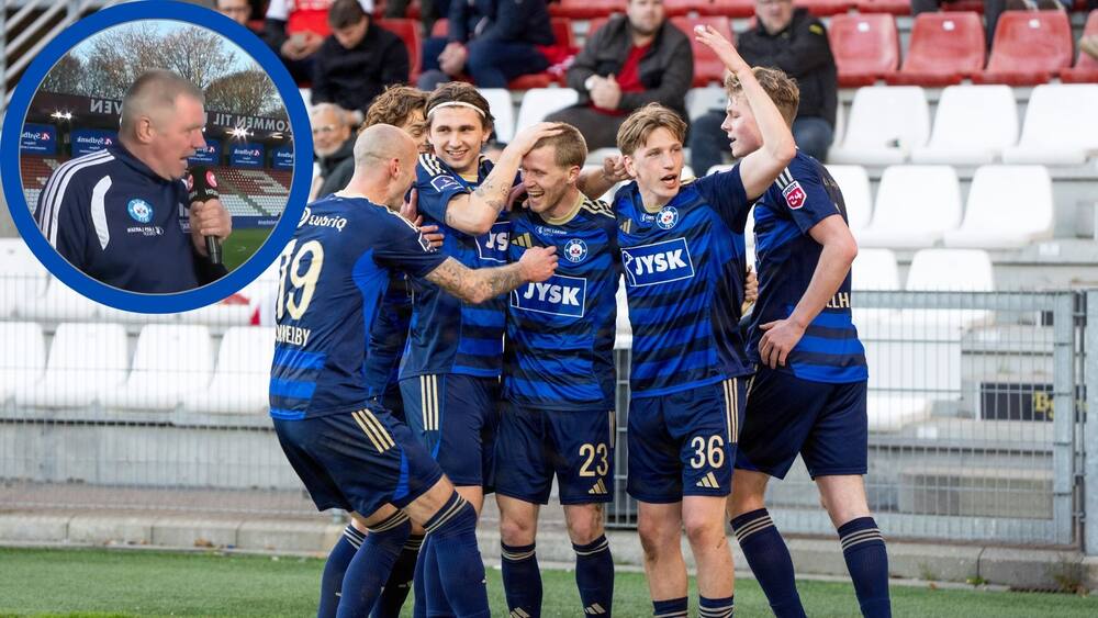 Kent Nielsen trods sejr: 'En rigtig dårlig fodboldkamp'