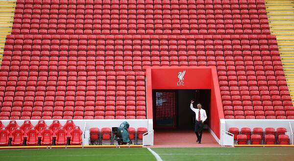 Se billedet: Sådan ser den nye spillertunnel på Anfield ud