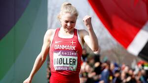 Her skærer Anna Emilie Møller SYV sekunder af dansk rekord - og klarer OL-krav