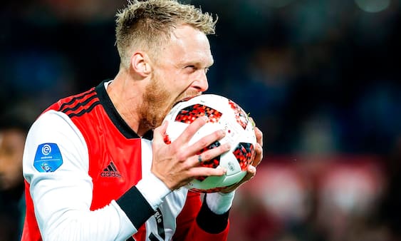 Nicolai Jørgensen laver hattrick i Feyenoords pokalsejr