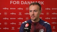 Damsgaard spiller med småproblemer: 'Har det rigtig godt'
