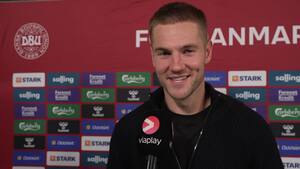 Første landsholdsscoring: 'Jeg har ventet længe på det'