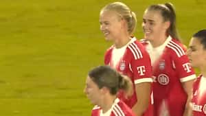 Pernille Harder kom på tavlen for Bayern München i storsejr