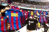 Fræk kasse: Messi jonglerer og scorer sit mål nummer 501