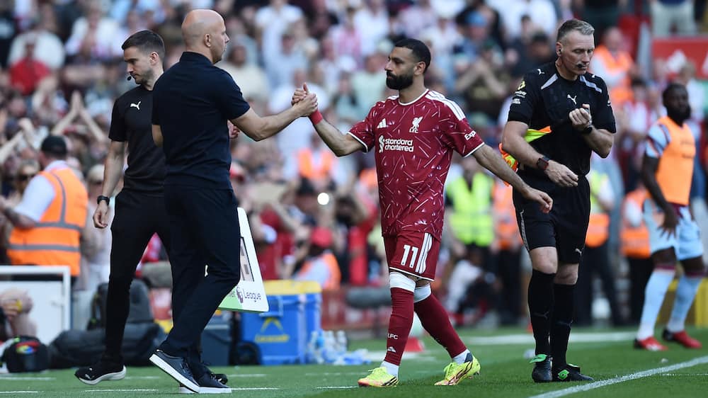 Smuk afsked: Salah siger farvel til Anfield