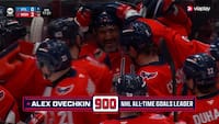 Vild milepæl: Ovechkin laver sin 900. scoring i NHL