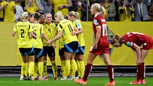 Svenske fodboldkvinder ydmyger Danmark med tenniscifre
