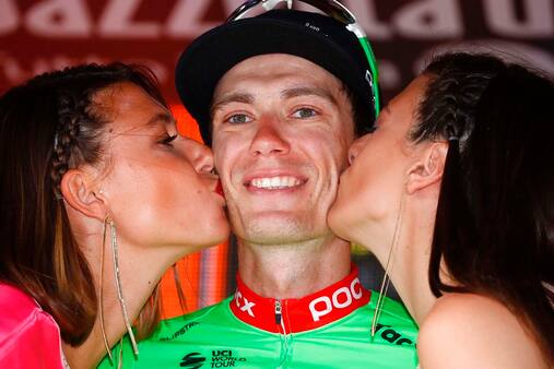 Pierre Rolland kører solo og vinder Giro-etape