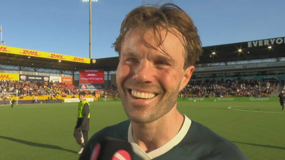 Mortensen fanget i pausen: 'Det er helt vildt'