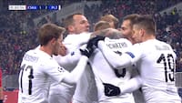 Tjekker hjælper Roma og Real Madrid - se målene fra choksejr i Moskva