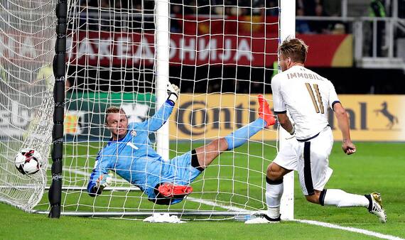 Immobile sikrer italiensk sejr med scoring i overtiden