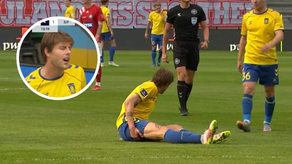 Åh nej, Brøndby: Vallys udgår skadet