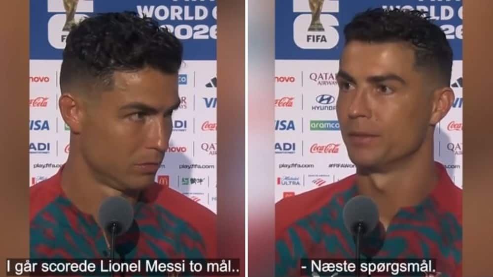 Ronaldo ignorerer journalist: 'Gør sig selv latterlig'