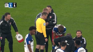 Rasmus NK i græsset efter hårdt sammenstød