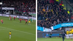 Dansker afgør hollandsk derby inden tribune kollapser