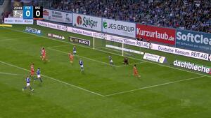 Hansa Rostock slår Bundesliga-nedrykkerne fra Bielefeld