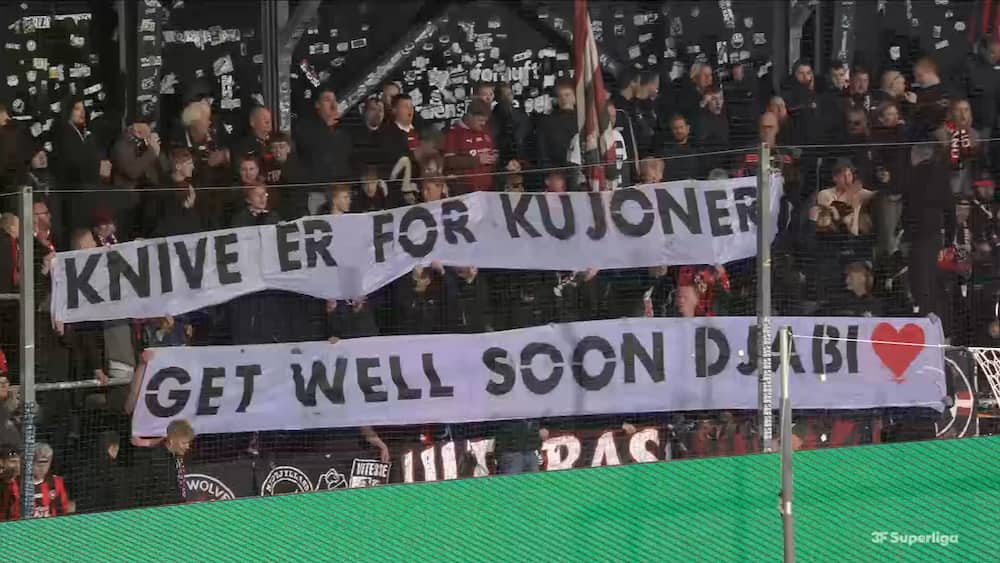 Rørende hyldest: 'Knive er for kujoner'