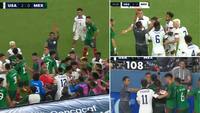 Voldsomt drama: Fire røde kort i USAs sejr over Mexico