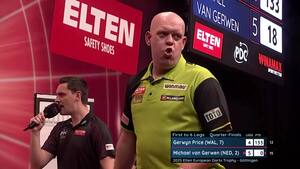 Stort van Gerwen comeback mod Gerwyn Price
