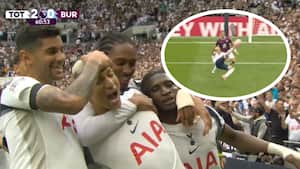 Vanvittig kasse: Richarlison saksesparker Spurs på 2-0