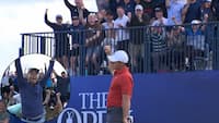 Publikum er underholdt: McIlroy med smuk eagle