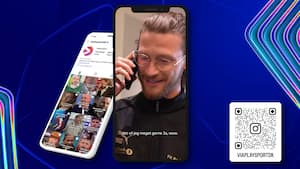 Med på en lytter: Her bliver Høgh ringet op af Riemer