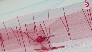 Lindsey Vonn styrter og udgår en uge inden OL