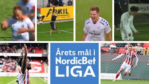 Afstemning: Årets mål i NordicBet Liga